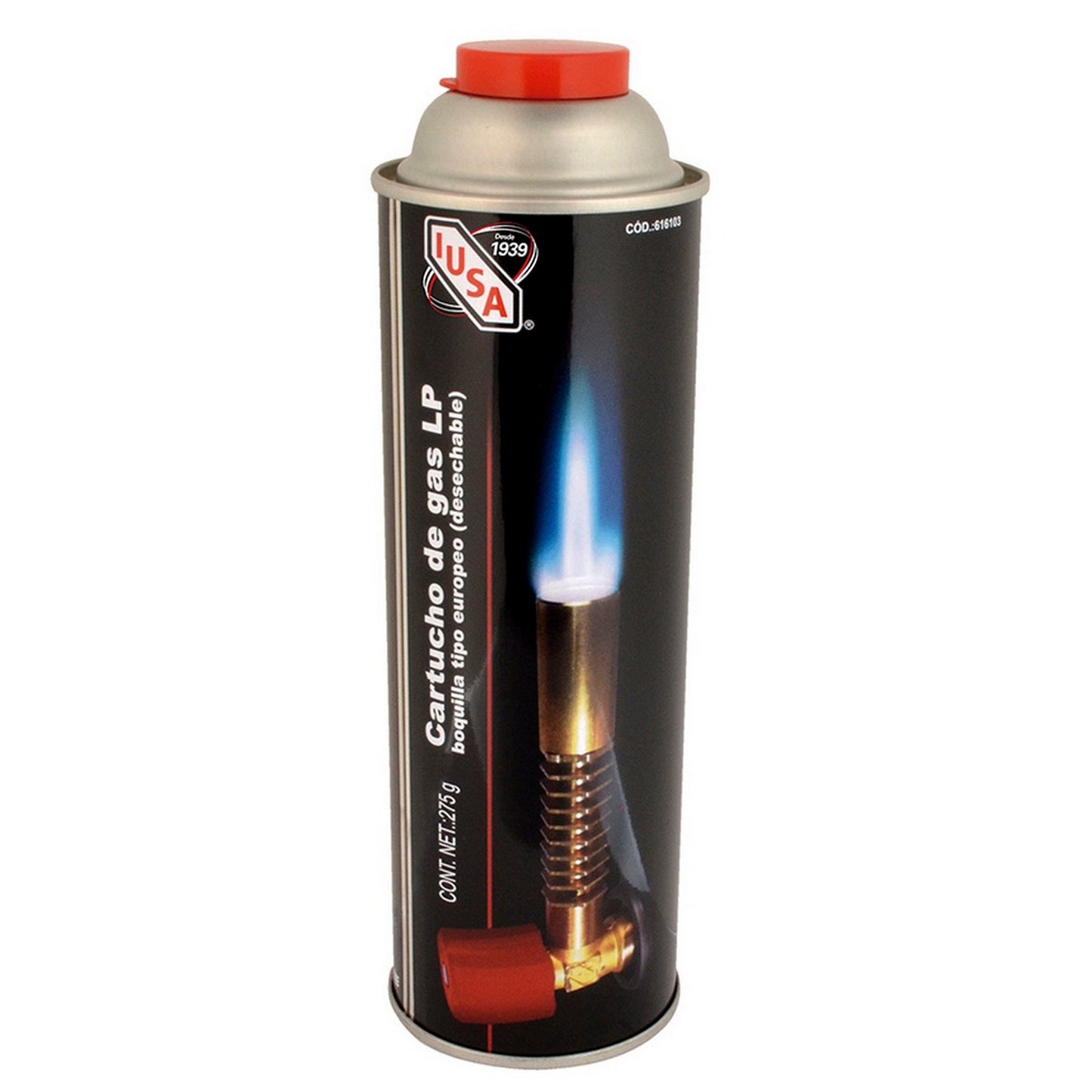 CARTUCHO GAS BUTANO PARA SOPLETE 275 g