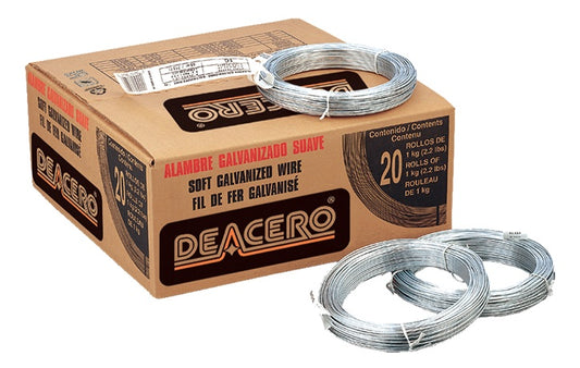 ALAMBRE GALV. SUAVE CAL. 16 ROLLO DE 1kg