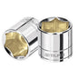 DADO DE 6 PUNTAS CUADRO 3/8" x 1"
