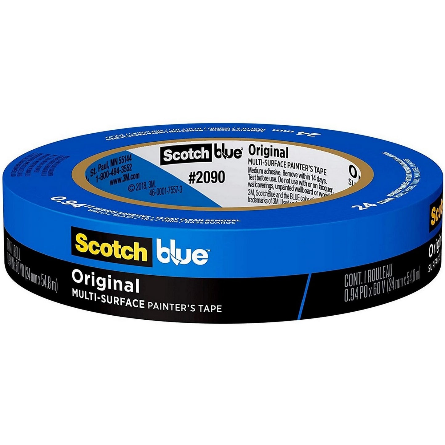 CINTA MASKING SCOTCH BLUE 3/4"