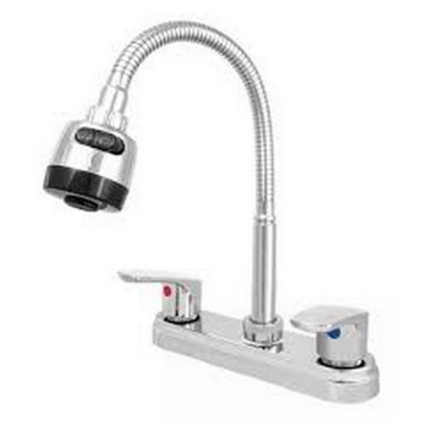 MEZCLADORA PARA LAVABO CUELLO FLEXIBLE