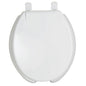 ASIENTO PARA W.C. REDONDO BLANCO