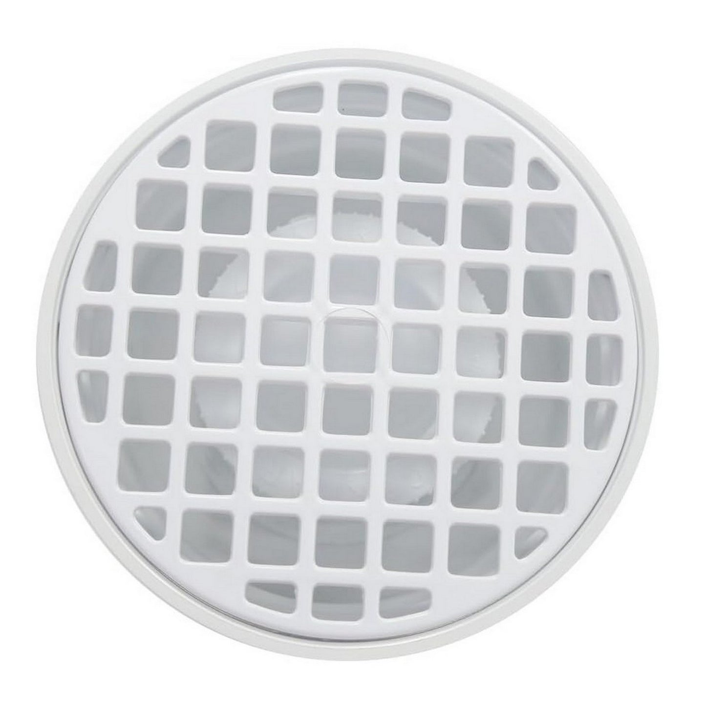 COLADERA UNIVERSAL CON REJILLA BLANCA