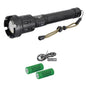 LINTERNA RECARGABLE ALUMINIO 10 W 3 FUNC