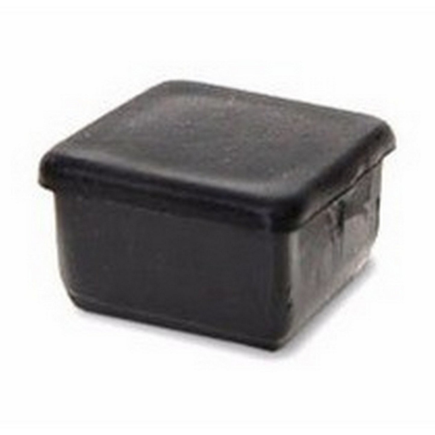 REGATON CUADRADO PLASTICO NEGRO 1/2"