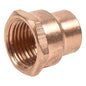 CONECTOR COBRE ROSCA INTERIOR 1"