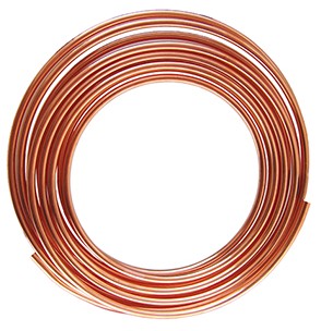 TUBO COBRE FLEXIBLE 3/8" DE 15.24 m