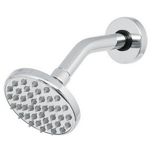 REGADERA REDONDA 4" CON BRAZO