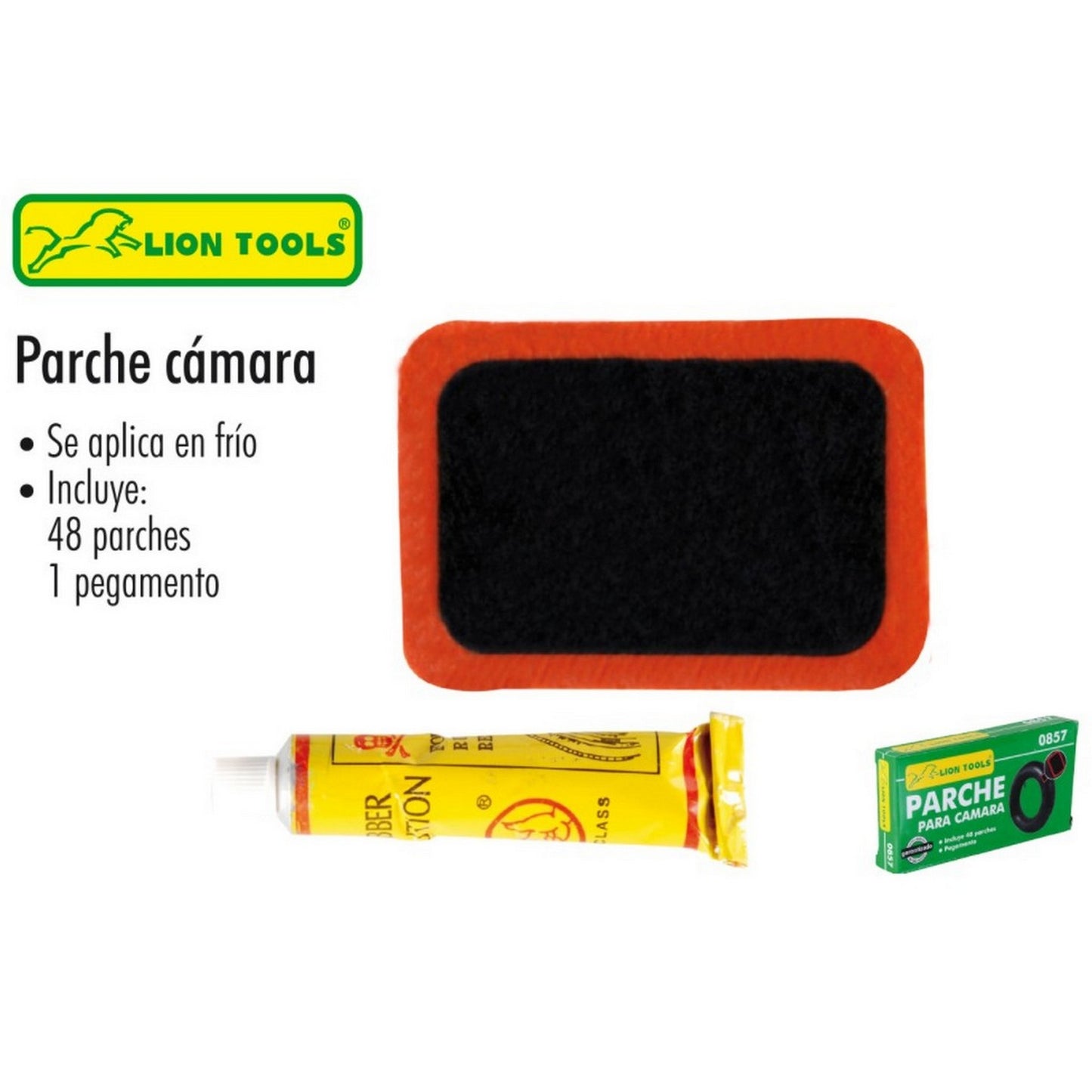 PARCHES P/CAMARA C/PEGAMENTO