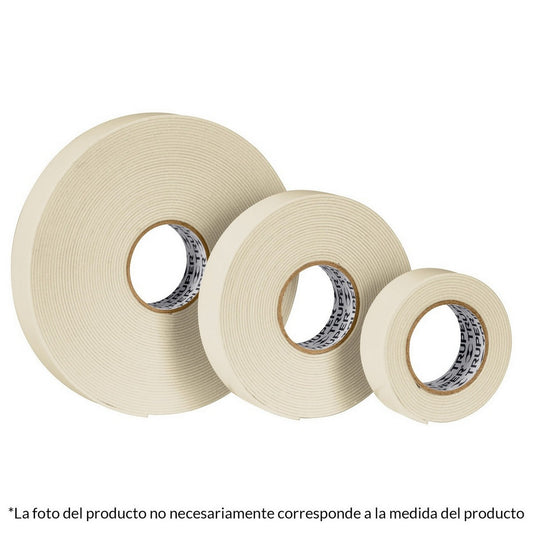 CINTA DOBLE CARA DE 19 mm x 10 m