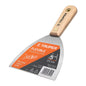 ESPATULA FLEXIBLE MANGO MADERA 5"