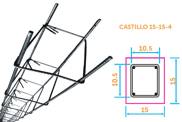 ARMEX 15 x 15 x 4 SENCILLO