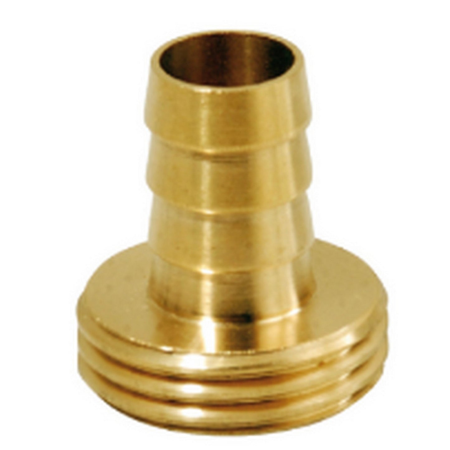 CONEXION DE LATON P/MANGUERA 3/4" MACHO