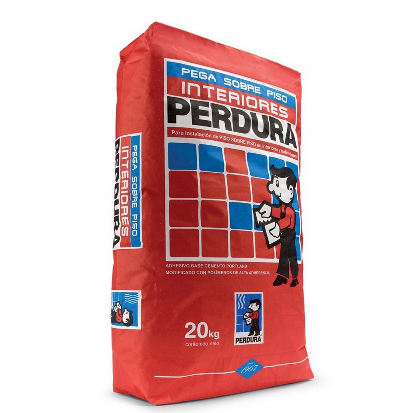 PEGA SOBRE PISO GRIS INTERIORES 20 kg