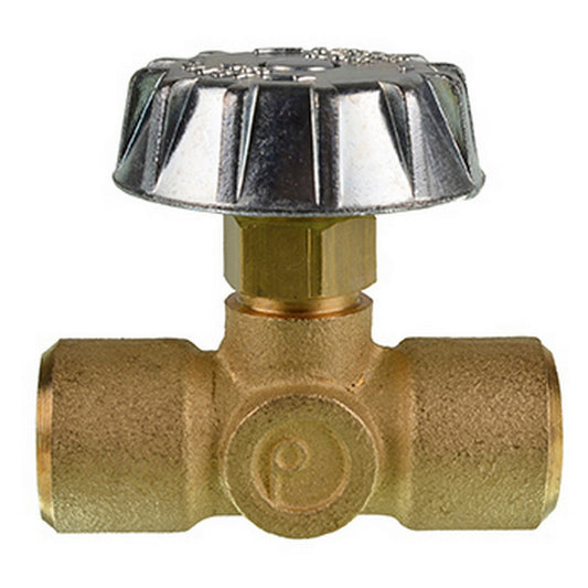 VALVULA DE AGUJA HEMBRA-HEMBRA 1/4"