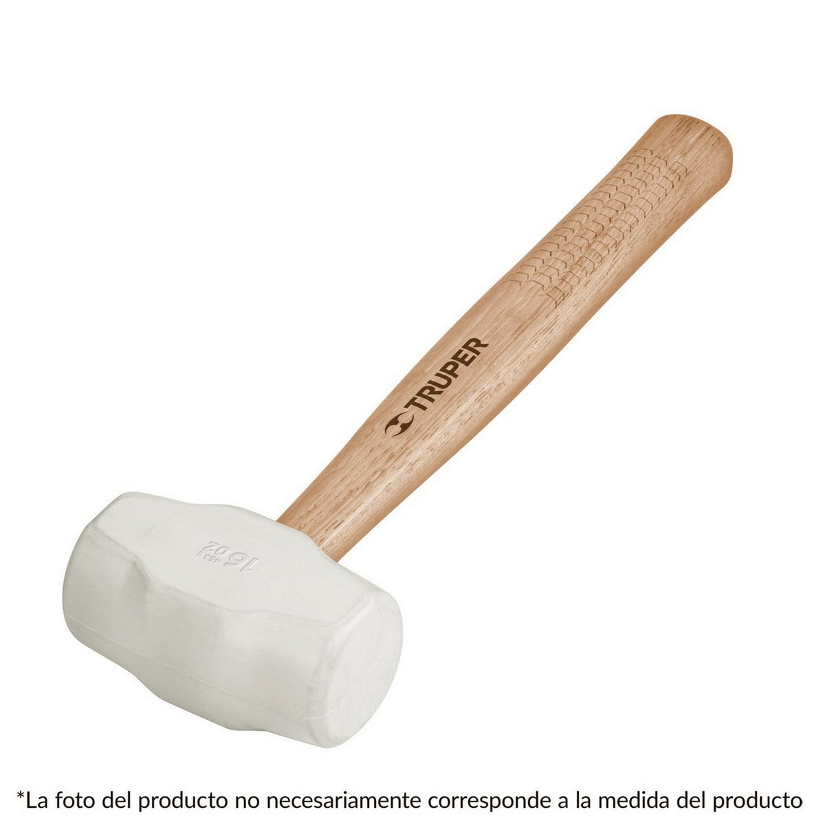 MAZO DE HULE DE 8 OZ