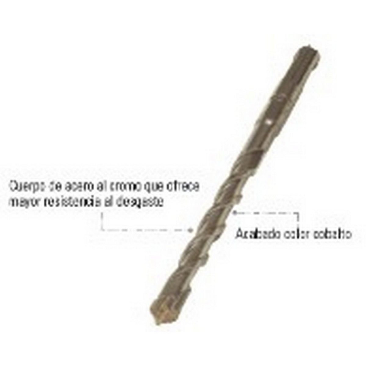 BROCA PARA CONCRETO SDS 1/4" x 10"