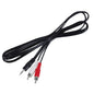 CABLE AUDIO 2 PLUG-1 MONO 1.8 m