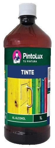 TINTE AL ALCOHOL CAOBA ROJO 1 L