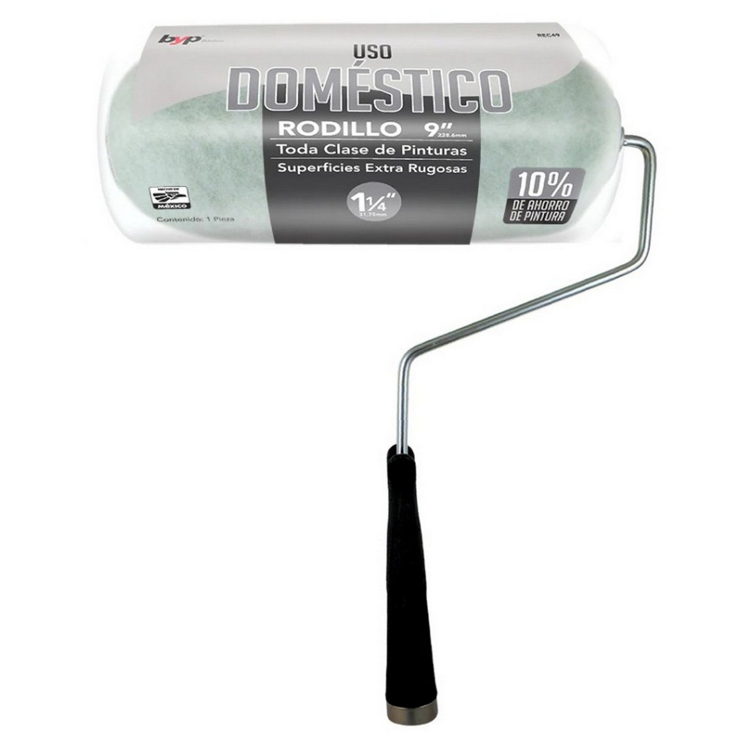 RODILLO USO DOMESTICO 1-1/4" x 9"