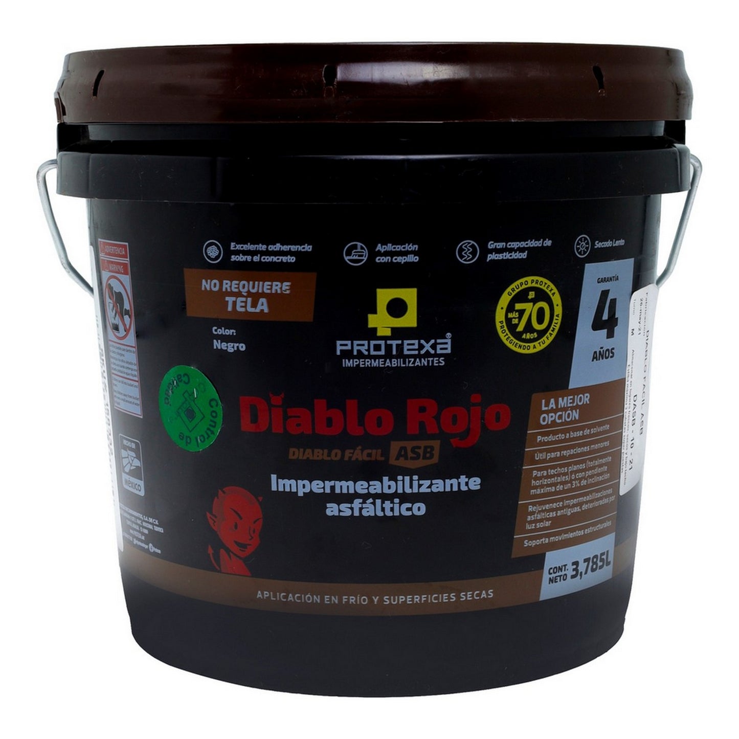 IMPERMEABILIZANTE DIABLO ROJO "ASB" 3.8L