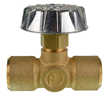 VALVULA DE AGUJA HEMBRA-HEMBRA 1/4"