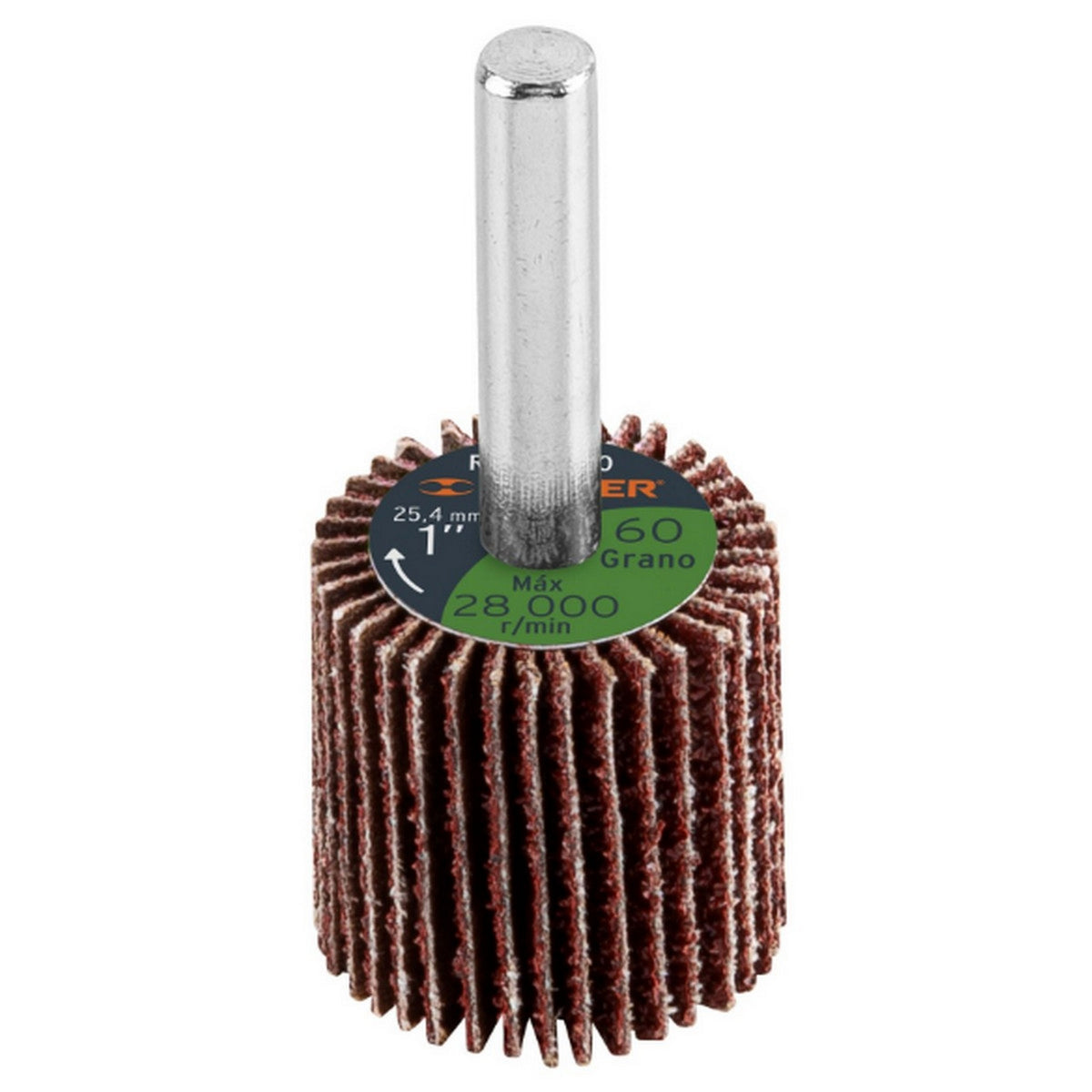 RUEDA FLAP DE 1" GRANO 60