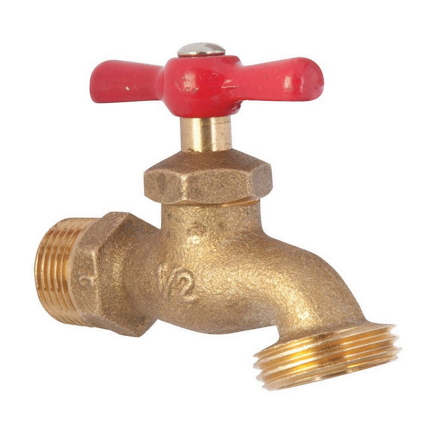 LLAVE PARA MANGUERA DE 1/2" BRONCE