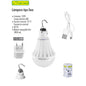 LAMPARA RECARGABLE TIPO FOCO LED 12 W