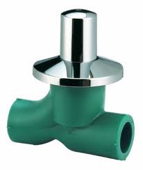 LLAVE DE EMPOTRAR VERDE TPLUS 1/2" C/2pz