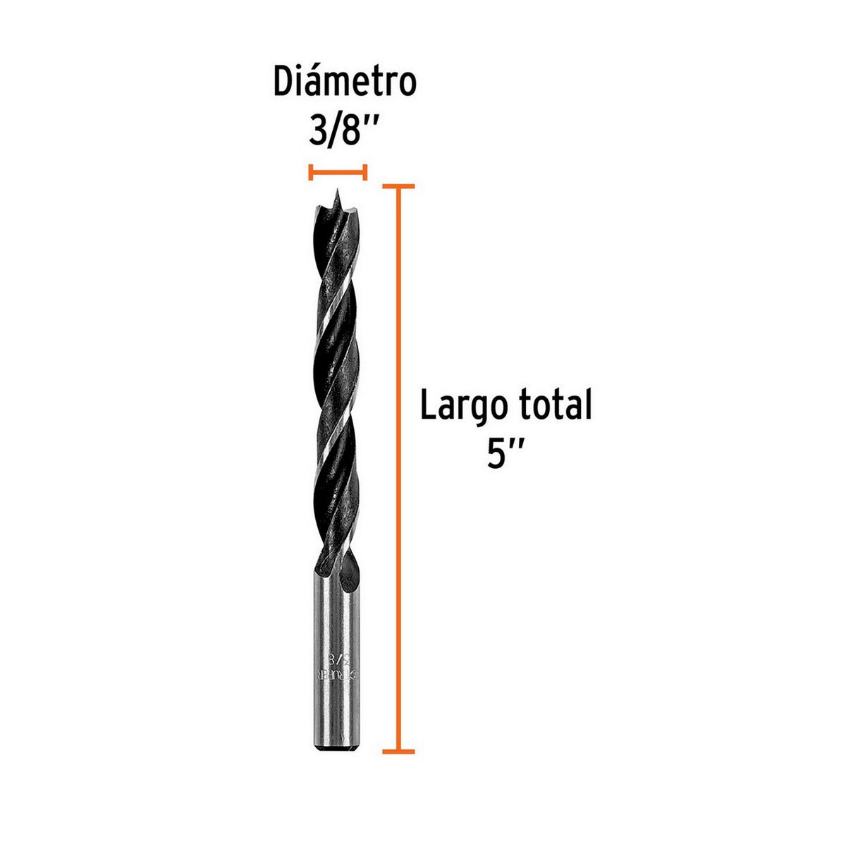 BROCA PARA MADERA 3/8"