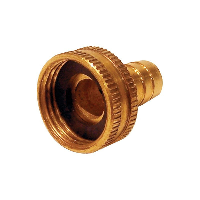 CONEXION DE LATON P/MANGUERA 1/2" HEMBRA