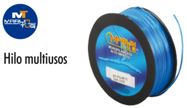 HILO PARA PESCA 0.30mm x 100 m AZUL