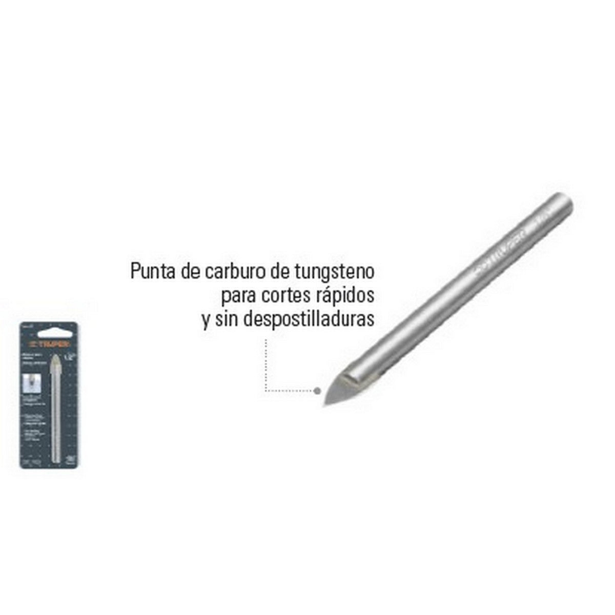 BROCA PARA VIDRIO Y AZULEJO 5/16"