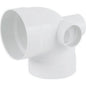 CODO PVC 4"x90° SALIDA LATERAL Y TRAS 2"