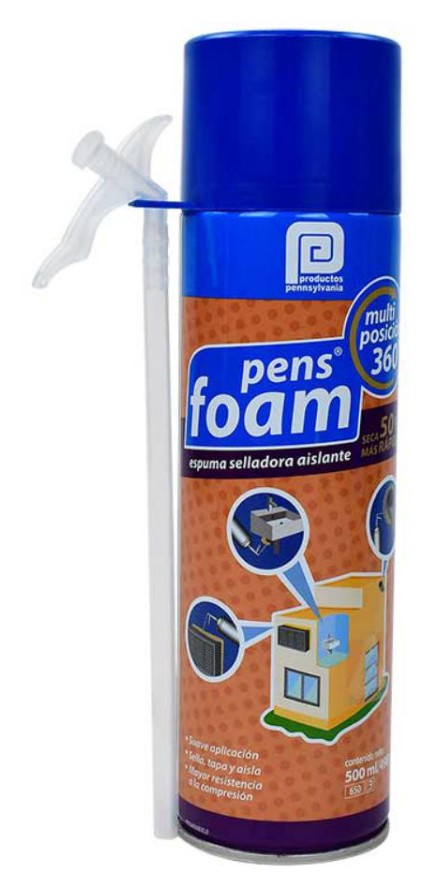 ESPUMA POLIURETANO MULTIPOSICION 498g