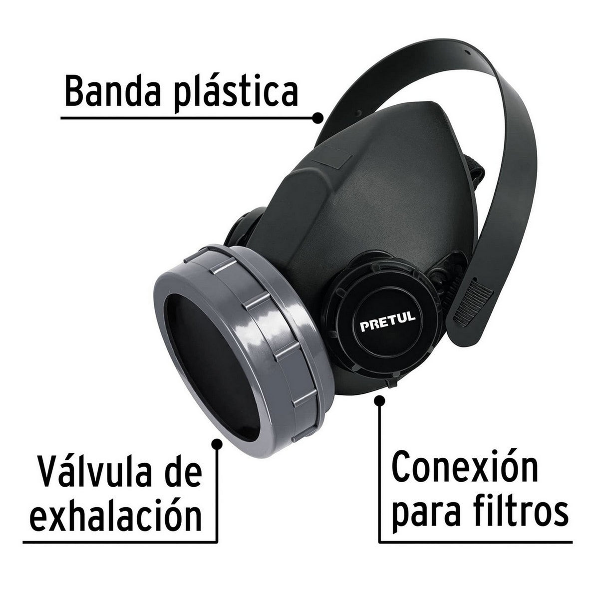 RESPIRADORES 1 FILTRO S/CARTUCHO
