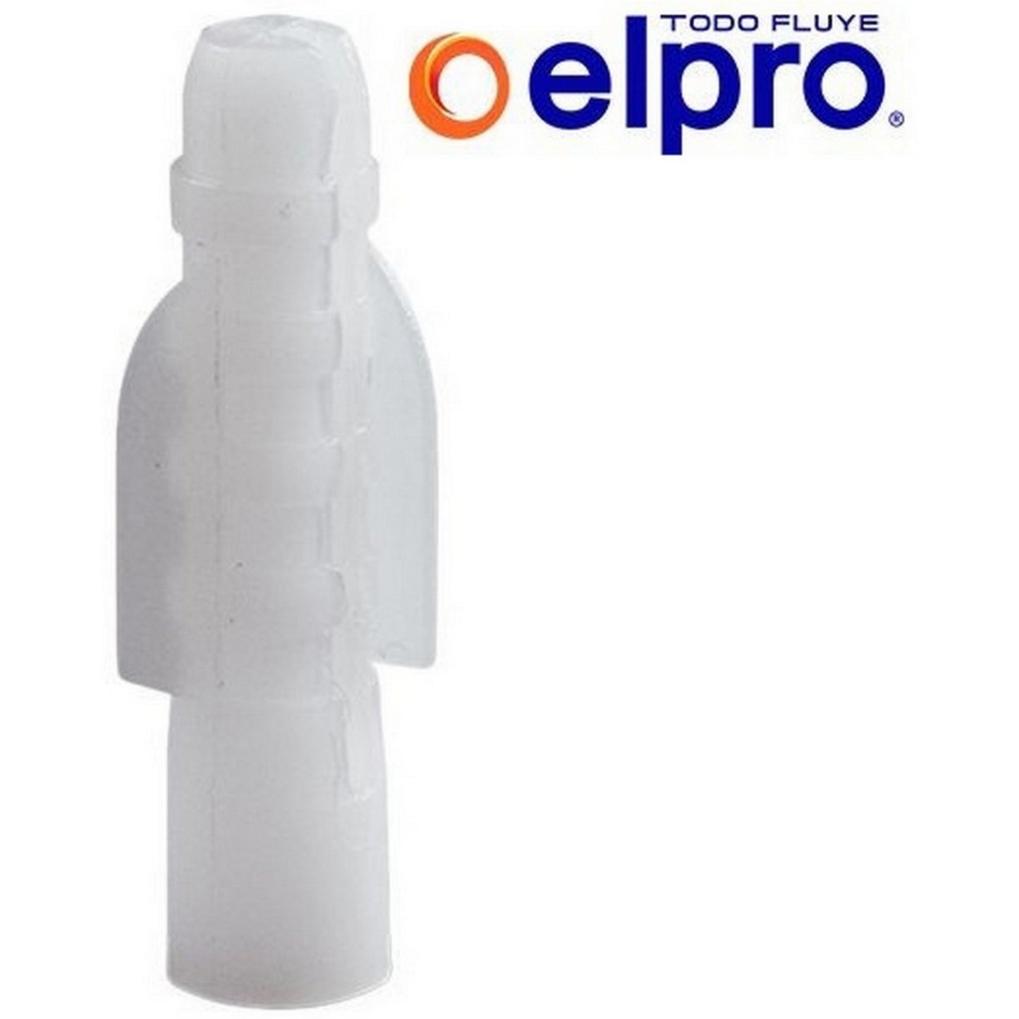 TAQUETE DE PLASTICO BLANCO 3/8" C/50pz