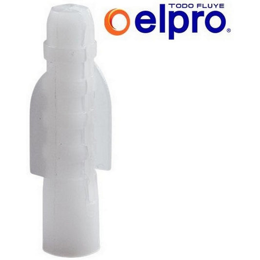 TAQUETE DE PLASTICO BLANCO 3/8" C/50pz