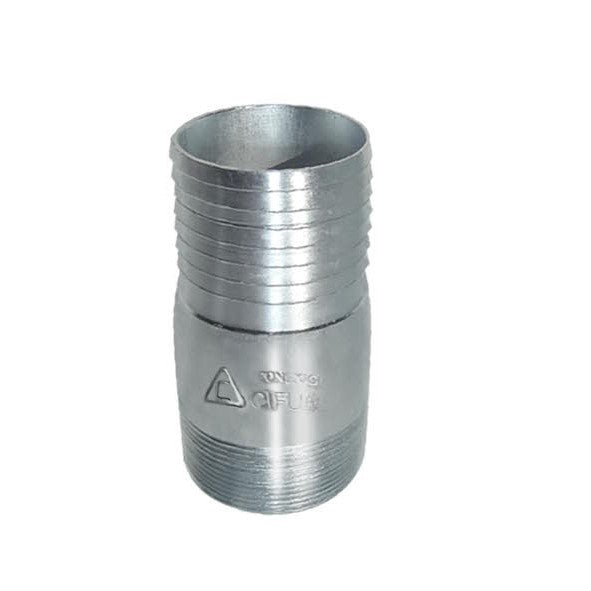 NIPLE ESPIGA BOTELLA GALVANIZADO 1-1/2"