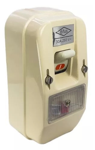 INTERRUPTOR INDUSTRIAL 2 POLOS