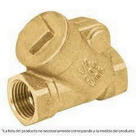 VALVULA CHECK RETENCION COLUMPIO 1"