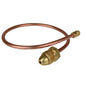 PIGTAIL DE COBRE CON TUERCA IZQUIERDA