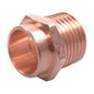 CONECTOR COBRE ROSCA EXTERIOR 1/2"