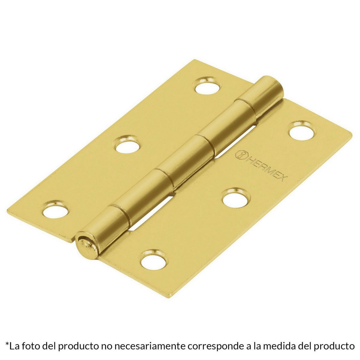 BISAGRA RECTANGULAR LATON 1"