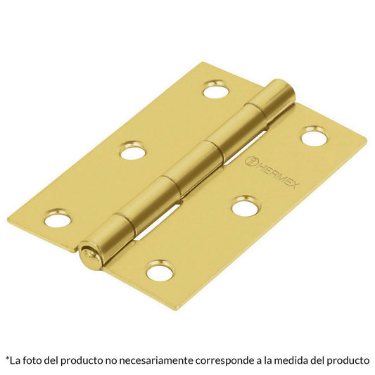 BISAGRA RECTANGULAR 2" LATONADA