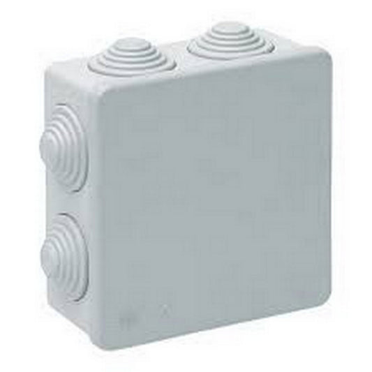 CAJA ESTANCA C/CONOS IP 55 80X80X45