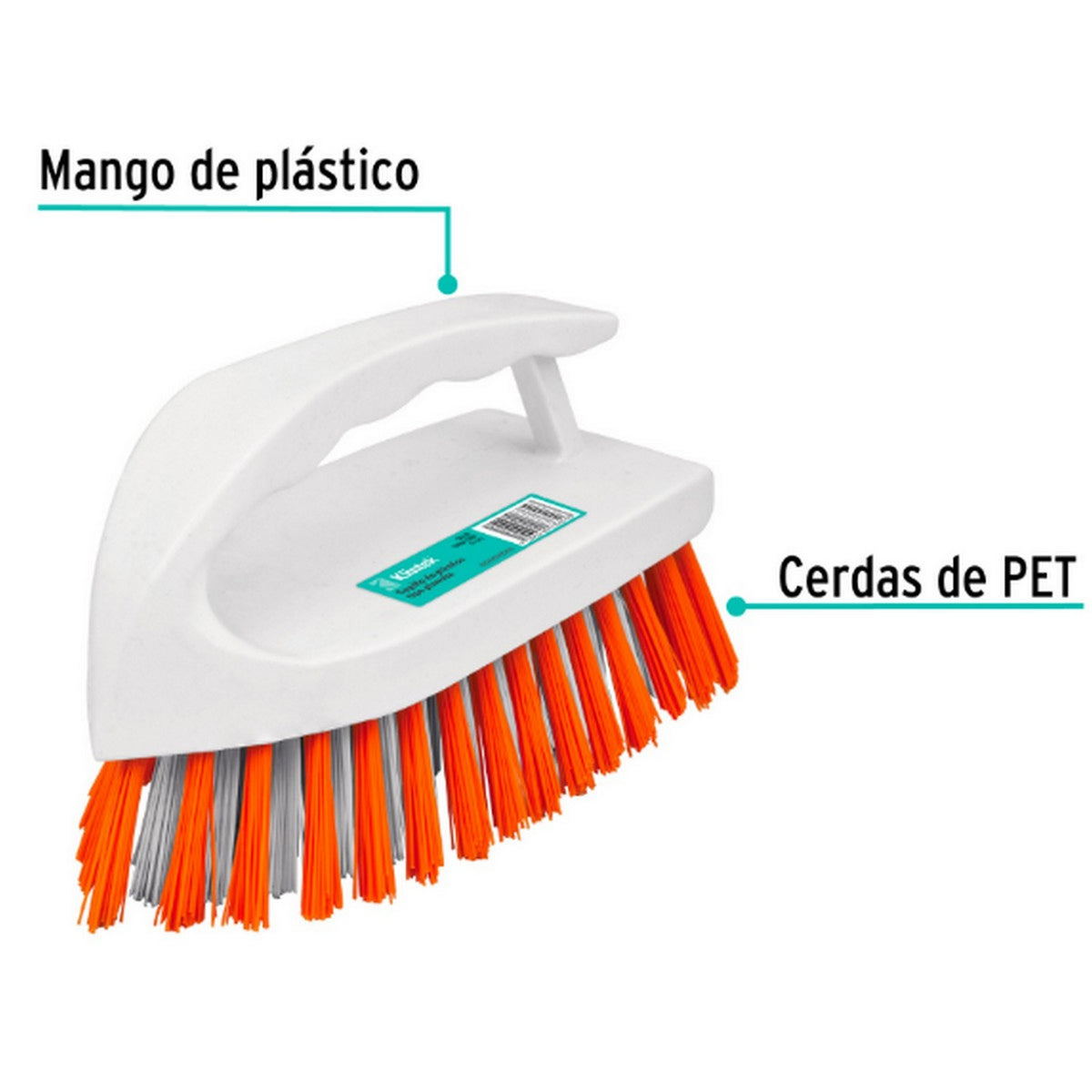CEPILLO DE PLASTICO TIPO PLANCHA