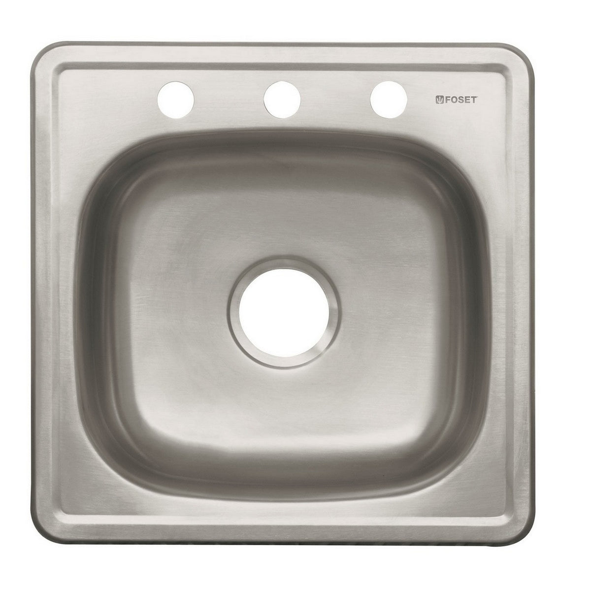 TARJA EMPOTRAR 48 x 48 cm ACERO INOX.