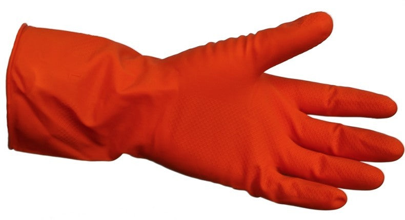 GUANTE LATEX ROJO DOMESTICO #7